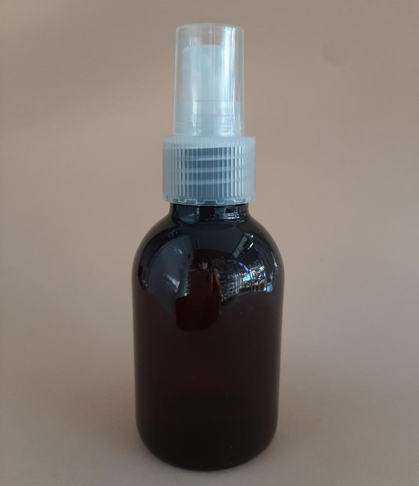 Frasco Ambar 100Ml Com Válvula Spray