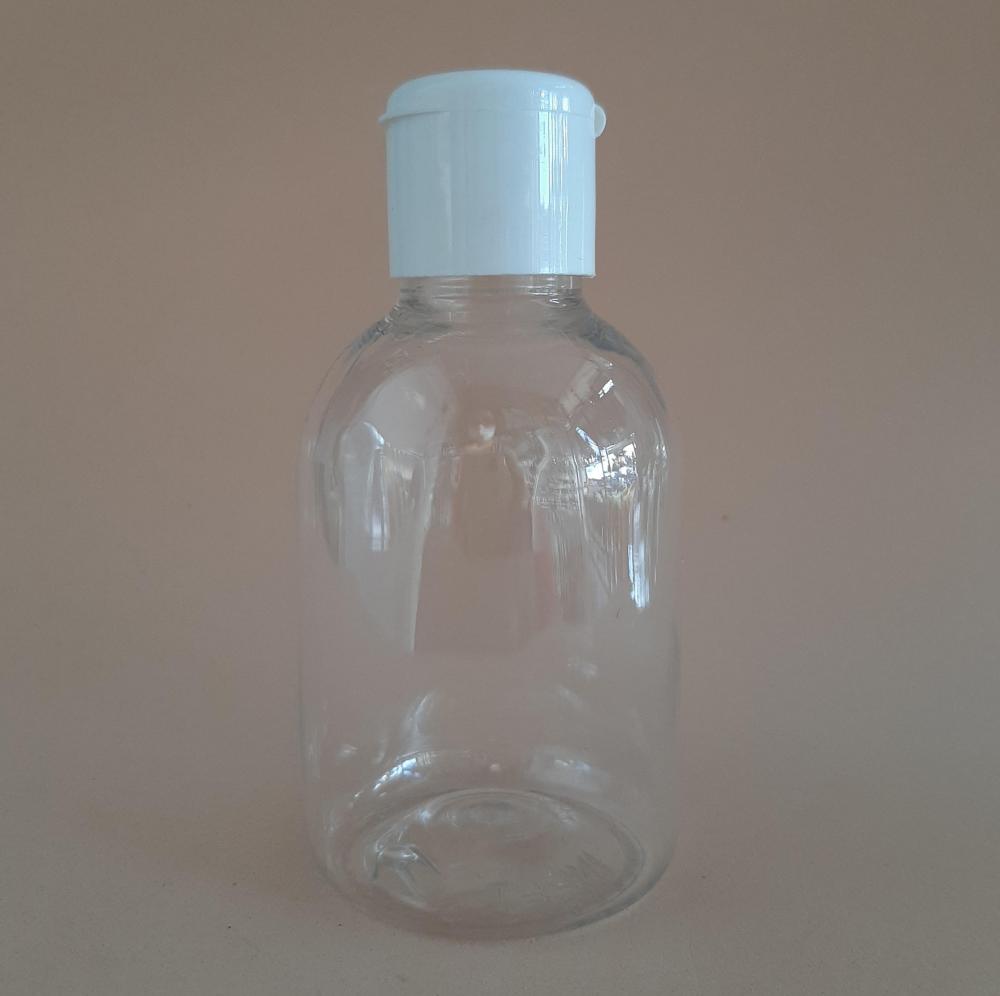 Frasco Bojudo 120Ml Com Tampa Flip Top