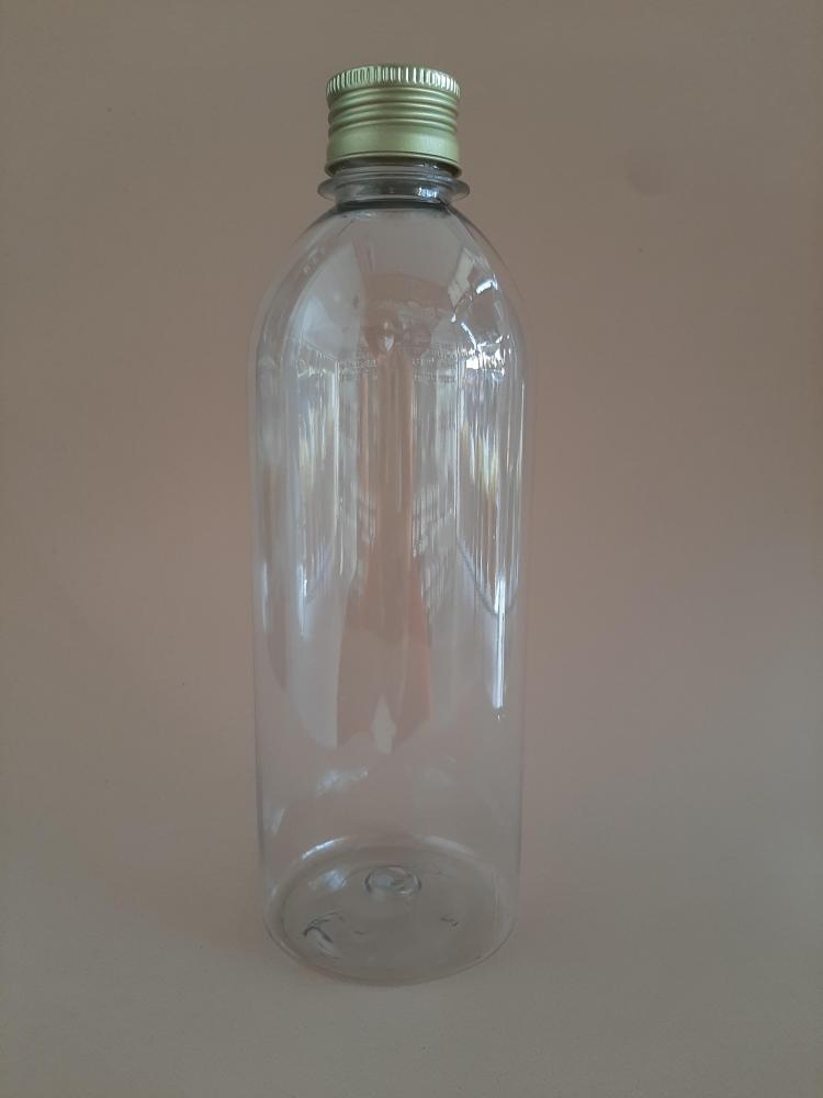 Frasco Cil 500Ml Com Tampa De Alumínio