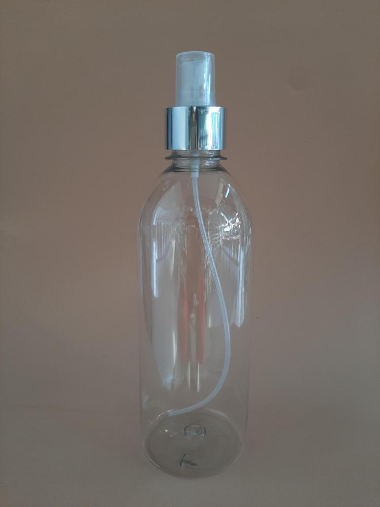 Frasco Cil 500Ml Com Válvula Spray Luxo