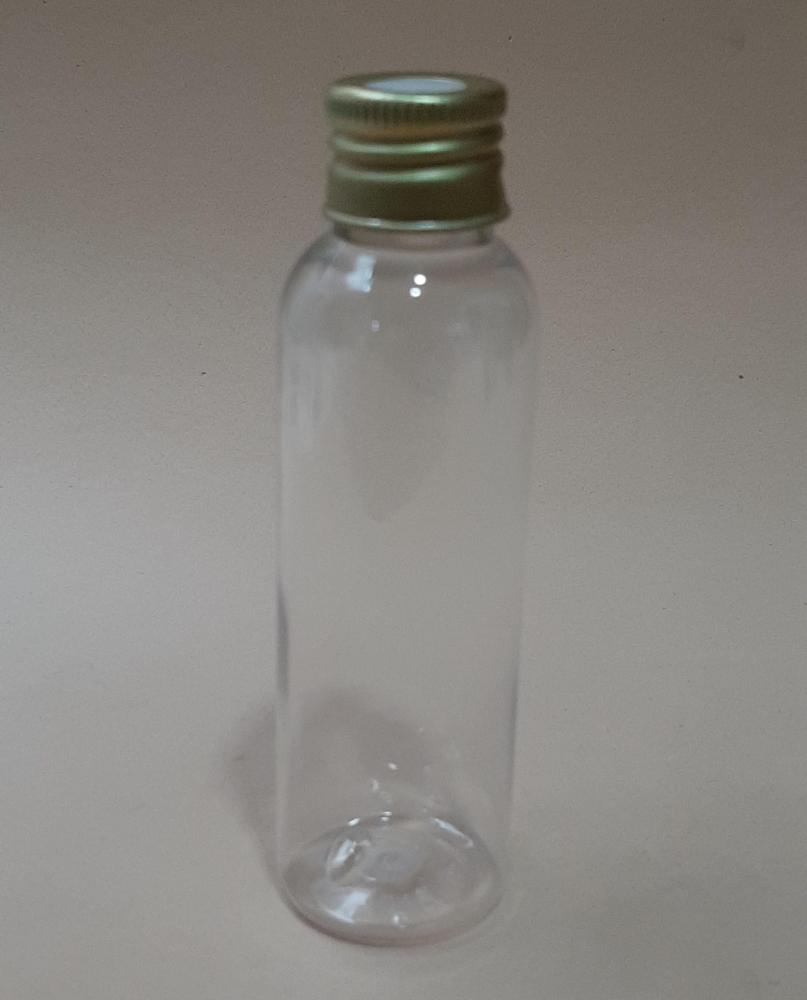 Frasco Cil 60Ml Alto Com Tampa De Alumínio